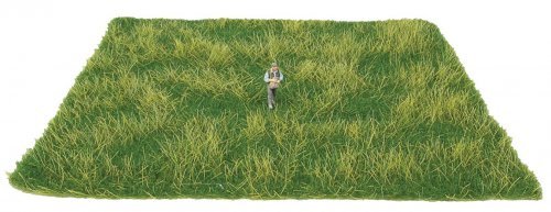 Tear & Plant Meadow Mat - 8-5/8 x 7-7/8′ 22 x 20cm -- Lowland Meadow, All Scales, Walthers SceneMaster 1131