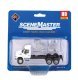 International(R) 4300 Dual-Axle Semi Tractor Only - Assembled -- White Cab, Black Chassis, HO, Walthers SceneMaster 11530