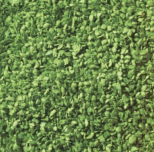 Leaves Ground Cover -- Medium Green, HO, Walthers SceneMaster 1207