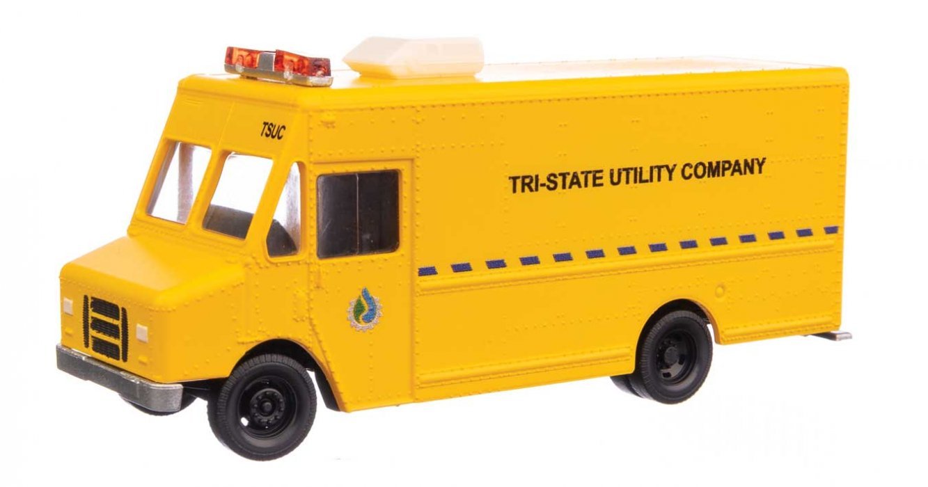 Morgan Olson(R) Route Star Van -- Tri-State Utility Co., HO, Walthers SceneMaster 12106