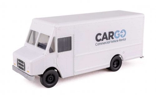 Morgan Olson(R) Route Star Van -- Cargo Vehicle Rental, HO, Walthers SceneMaster 12117