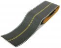 Flexible Self-Adhesive Paved Roadway -- Vintage and Modern No Passing Zone (Double Yellow Ce, HO, Walthers SceneMaster 1252