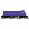 CF7 - Sound and DCC - Master Gold -- Blue Mountain & Reading 601 (blue, yellow), HO, Atlas Model Railroad Co. 10004966