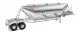 Dry Bulk Semi Trailer - Assembled - Transload Facility -- Polymerchant, HO, Walthers SceneMaster 2622