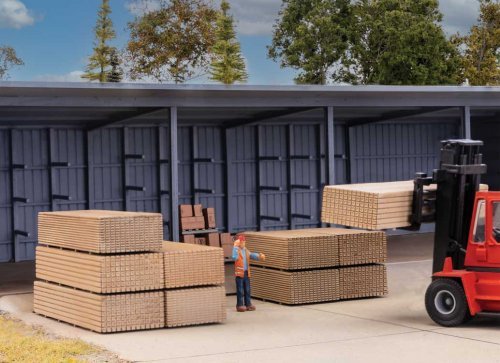 Lumber Load Kit, HO, Walthers SceneMaster 4254