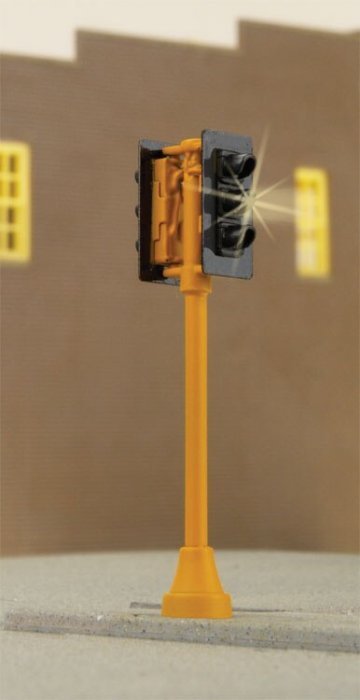 Double-Sided Traffic Light, HO, Walthers SceneMaster 4361