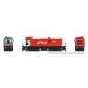 MLW S23 - Sound and DCC -- Canadian Pacific 8032 (Action Red, white, 5′ Stripes, Cab Multimark), HO, Rapido Trains Inc 36608