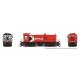 MLW S23 - Sound and DCC -- Canadian Pacific 8018 (Action Red, white, 8′ Stripes, Body Multimark), HO, Rapido Trains Inc 36610