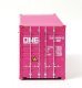 40′ Hi-Cube Corrugated-Side Container - Assembled -- Ocean Network Express - ONE (magenta, w, HO, Walthers SceneMaster 8275
