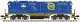 EMD GP7 - ESU Sound and DCC - Classic(R) Gold -- Florida East Coast 617 (blue, yello, HO, Atlas Model Railroad Co. 10003950