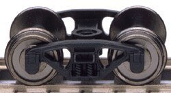 Freight Car Trucks -- 50-Ton Bettendorf Friction-Bearing pkg(2), HO, Atlas Model Railroad Co. 185000
