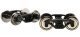 Freight Car Trucks -- 50-Ton Bettendorf Friction-Bearing pkg(2), HO, Atlas Model Railroad Co. 185000