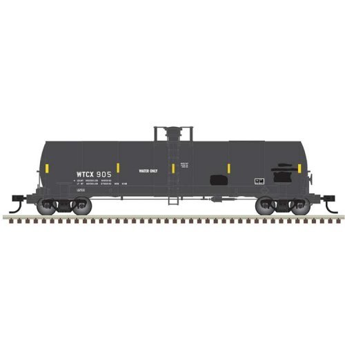 ACF 17,360-Gallon Tank Car - Ready to Run - Master(R) -- Weyerhaeuser WTCX 909 (gray, HO, Atlas Model Railroad Co. 20007572