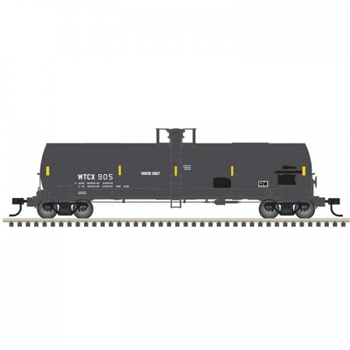 ACF 17,360-Gallon Tank Car - Ready to Run - Master(R) -- Weyerhaeuser WTCX 909 (gray, HO, Atlas Model Railroad Co. 20007572