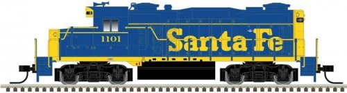 EMD GP20 - ESU LokSound and DCC - Master(TM) Gold -- Santa Fe 1154 (As-Delivered, blu, N, Atlas Model Railroad Co. 40004516