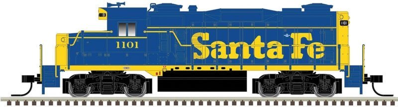 EMD GP20 - ESU LokSound and DCC - Master(TM) Gold -- Santa Fe 1154 (As-Delivered, blu, N, Atlas Model Railroad Co. 40004516