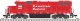 EMD GP38-2 Phase II - LokSound and DCC -- Canadian Pacific 4401 (red, white), N, Atlas Model Railroad Co. 40004834