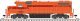 EMD GP38-2 Phase II - LokSound and DCC -- South Shore Freight 2005 (orange, maroon, s, N, Atlas Model Railroad Co. 40004838