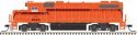 EMD GP38-2 Phase II - LokSound and DCC -- South Shore Freight 2005 (orange, maroon, s, N, Atlas Model Railroad Co. 40004838