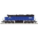 EMD SD35 Low Nose - LokSound and DCC - Master(R) Gold -- Great Lakes Central 386 (blu, N, Atlas Model Railroad Co. 40005778