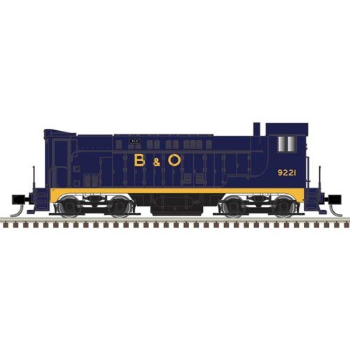 Baldwin VO1000 - LokSound and DCC - Master(R) Gold -- Baltimore & Ohio 9222 (blue, ye, N, Atlas Model Railroad Co. 40005972