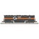 EMD SD45 High Nose - Sound and DCC - Master(R) Gold -- Guilford ST 681 (gray, orange), N, Atlas Model Railroad Co. 40006017