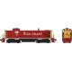 Alco RS3 Phase 1 - Sound and DCC -- Rock Island 490 (red, yellow, white), HO, Bowser Manufacturing Co. 25619