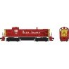 Alco RS3 Phase 1 - Sound and DCC -- Rock Island 490 (red, yellow, white), HO, Bowser Manufacturing Co. 25619
