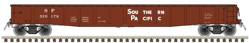 ACF 70-Ton 52′ Gondola - Ready to Run - Master(R) -- Southern Pacific 320178 (1966+, , N, Atlas Model Railroad Co. 50006417