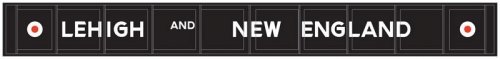 Decorated Plate Girder Bridge w/Code 100 Track -- Kit - Lehigh & New England (black), HO, Atlas Model Railroad Co. 70000031