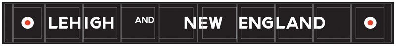Decorated Plate Girder Bridge w/Code 100 Track -- Kit - Lehigh & New England (black), HO, Atlas Model Railroad Co. 70000031