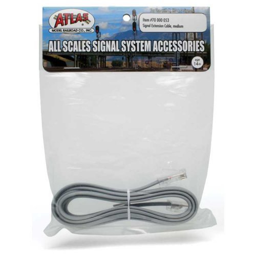 Signal Extension Cable - All Scales Signal System -- Medium - 60′ 152cm, All Scales, Atlas Model Railroad Co. 70000053