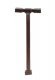 Double-Arm Square LED Light 3-Pack -- Bronze (cool white LED) 15 Scale Feet Tall, N, Atlas Model Railroad Co. 70000188
