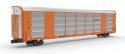 Gunderson Multi-Max Enclosed Auto Rack - Ready to Run - Master(R) -- BNSF Railway TTG, Z, Atlas Model Railroad Co. 75000029