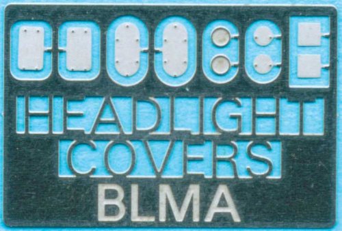 Removed Headlight Cover Plates -- 5 Pairs, N, Atlas Model Railroad Co. BLMA72