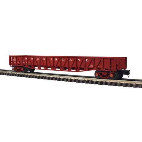 52`6` 70-Ton War-Emergency Gondola - 2-Rail - Ready to Run -- Chicago, Rock Island and Pacific (Boxcar, O, Atlas O 2002857