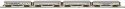 Madison Heavyweight Diner, 2 Coach, Observation Set - 3-Rail RTR -- Strates Shows Blue Train 47 Electr, O, Atlas O 3001773A