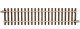 Code 148 Solid Nickel Silver 2-Rail -- 10′ Straight Track Section, O, Atlas O 7050