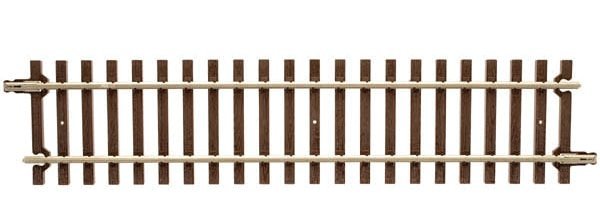 Code 148 Solid Nickel Silver 2-Rail -- 10′ Straight Track Section, O, Atlas O 7050