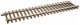 Code 148 Solid Nickel Silver 2-Rail -- 10′ Straight Track Section, O, Atlas O 7050