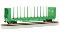52′ Centerbeam Bulkhead Flatcar - Ready to Run -- Burlington Northern 615816 (Cascade Green,, HO, Bachmann Industries 12903
