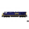 GE ES44AC GEVO - Sound and DCC -- CSX 5327 (blue, yellow, Boxcar Logo, Western Maryland Sticker), N, Kato USA Inc 1768962S