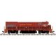 GE U23B - Sound and DCC - Master Gold -- Finger Lakes Railway 2201 (Cornell Red, black), HO, Atlas Model Railroad Co. 10004921