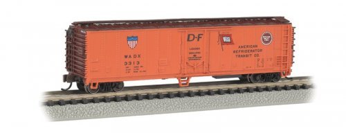 ACF 50′ Steel Mechanical Reefer (2012 Version) - Ready to Run -- American Refrigerator Transi, N, Bachmann Industries 17955
