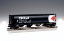 Canadian Cylindrical 4-Bay Grain Hopper - Ready to Run - Silver Series(R) -- Canadian Pacifi, HO, Bachmann Industries 19129