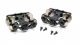 Spectrum(R) On30 Trucks w/Wheel Sets -- Freight - Vulcan 1 Pair, On30, Bachmann Industries 29905