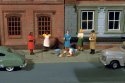 Sidewalk People - SceneScapes(TM) -- pkg(6), HO, Bachmann Industries 33117