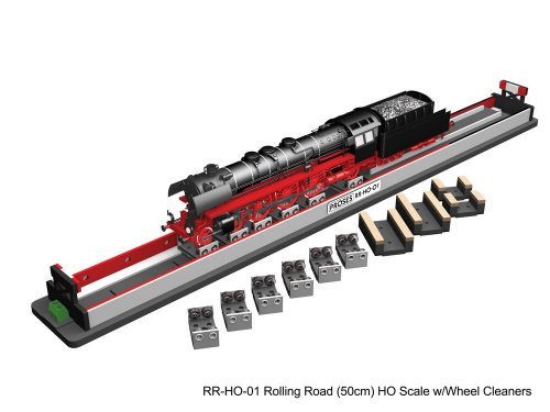 Rolling Road -- Includes Rollers & Wheel Cleaners, HO, Bachmann Industries 39024