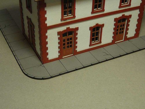 Concrete Sidewalk -- 1 x 4-1/2′ 2.5cm x 1.5m, HO, Bachmann Industries 39104