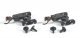 Freight Trucks (Less Wheels) 12 Pairs -- Friction-Bearing, N, Bachmann Industries 42534